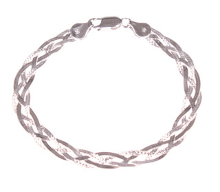 Dámský náramek stříbrný 304640