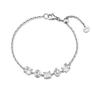 Ocelový náramek s čirými zirkony Brosway Dreaming BIG11