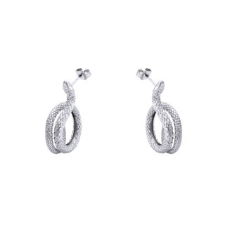 Hadí náušnice z chirurgické oceli WJHE1020ST