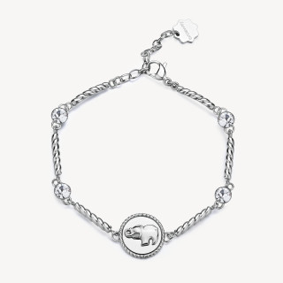 Moderní dámský náramek Brosway Chakra BHKB157 - Slon