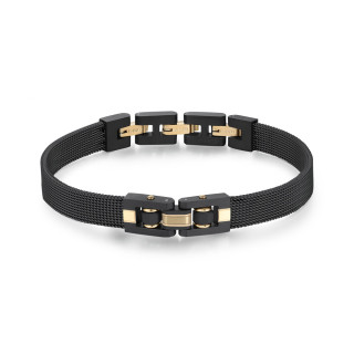 Černý pánský náramek Brosway Doha BDH16