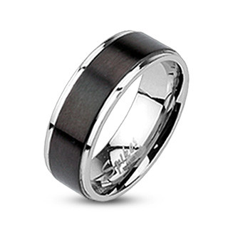 Pánský ocelový prsten 003M