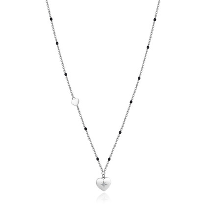 Ocelový náhrdelník srdce Brosway Chant BAH35