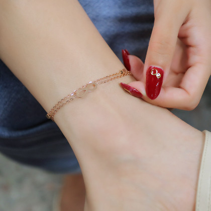 Ocelový řetízek na nohu JCFGZ129