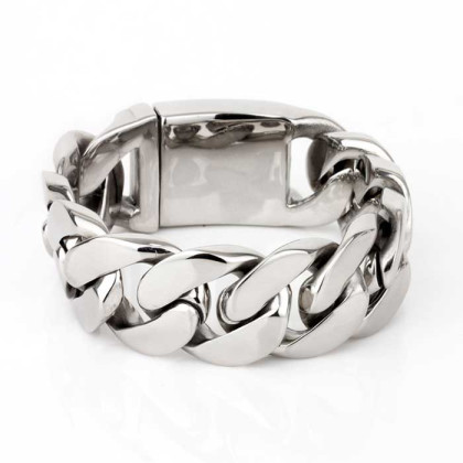 Pánský náramek řetěz chirurgická ocel WJHB75