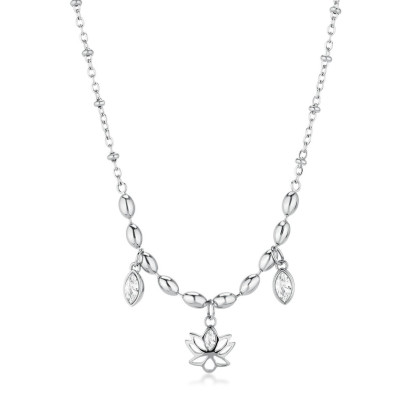 Moderní náhrdelník z chirurgické oceli  Brosway CHAKRA BHKN157