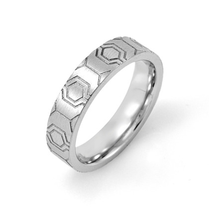 prsten z chirurgické oceli MCRSS029