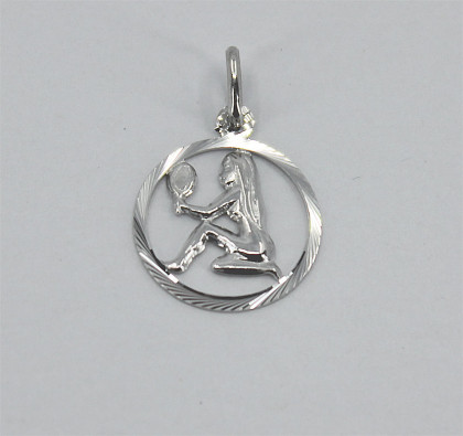 Přívěsek se znamením Panna stříbrný 3035780011