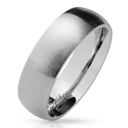 Ocelový snubní prsten 027-S