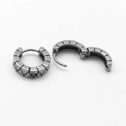 Náušnice chirurgická ocel kroužky WJHE260