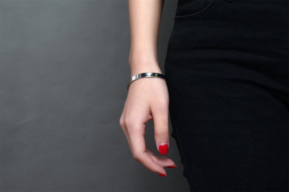 Ocelový náramek pevný JCFB106