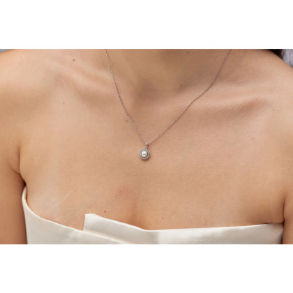 Přívěsek s perlou Brosway Fancy Infinite White FIW133