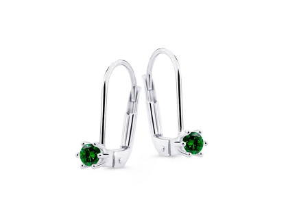 Visací zlaté náušnice Z8012B