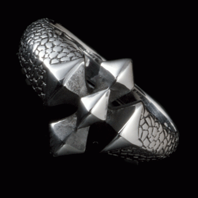Ocelový prsten KoolKatana 012