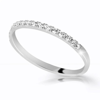 Diamantový prsten z bílého zlata DZ6484-1670-10-X-2