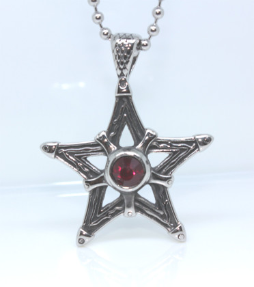 Náhrdelník s pentagramem WJHP008