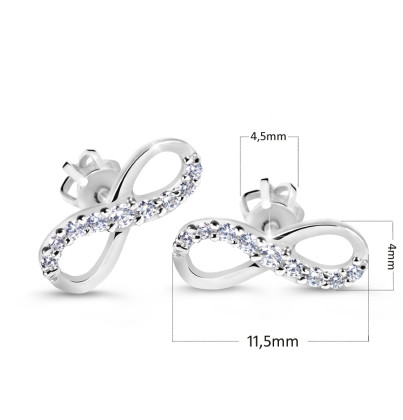 Diamantové náušnice pecky DZ60149-30-00-X-4