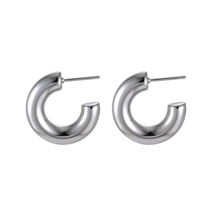 Dámské náušnice z chirurgické oceli ESS780-30ST