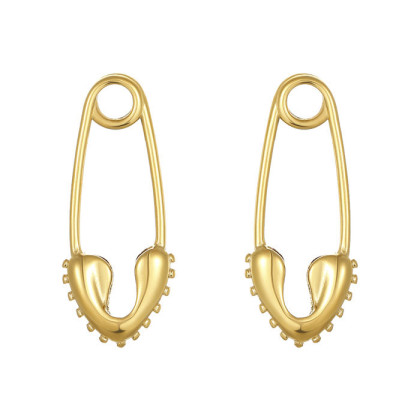 Dlouhé náušnice spínací špendlíky WJHE1118GD