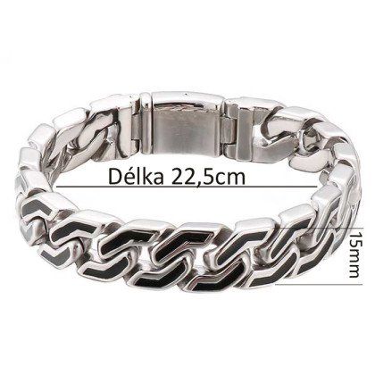 Pánský ocelový náramek WJHB801