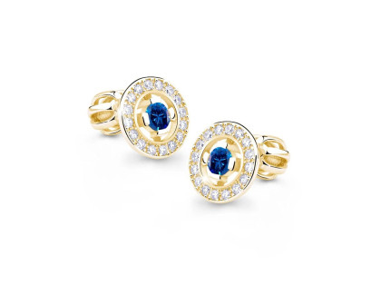 Zlaté náušnice na šroubek Z6413-1988ZCZ