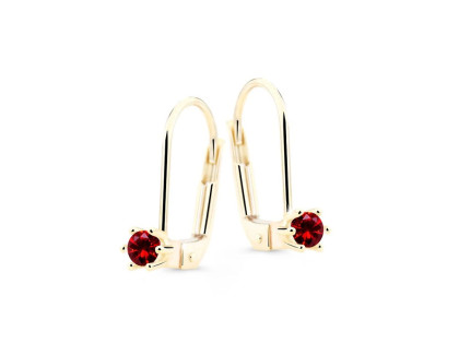 Visací zlaté náušnice Z8012Z8012-55-10-X-1