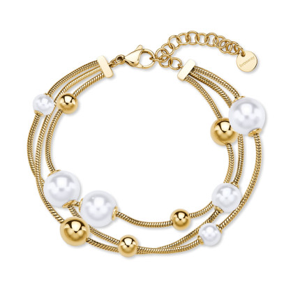 Perlový náramek z chirurgické oceli Brosway PERFECT BPC59