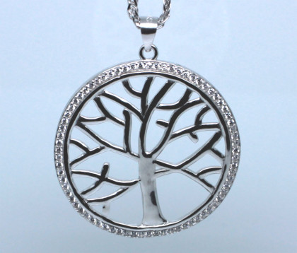 Přívěsek stříbrný strom života 307397