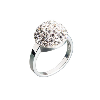 Elegantní stříbrný prsten 73513.11 crystal