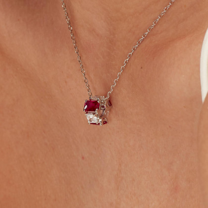 Korálek se zirkony Brosway Fancy Passion Ruby FPR02