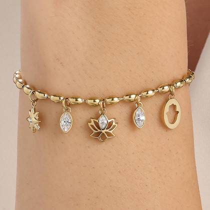 Brosway náramek ve zlaté barvě CHAKRA BHKB252