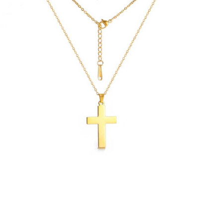 Náhrdelník křížek chirurgická ocel WJHC1239-ST