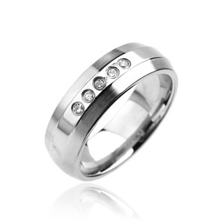 Ocelový prsten Spikes-6960