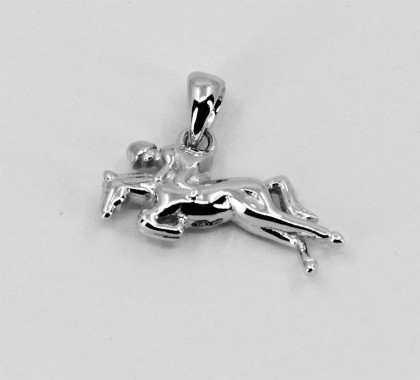 Přívěsek na řetízek kůň a žokej 0312993001
