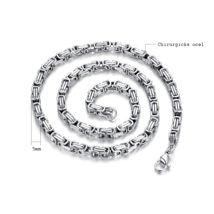 Ocelový řetízek na krk JCFGL332ST