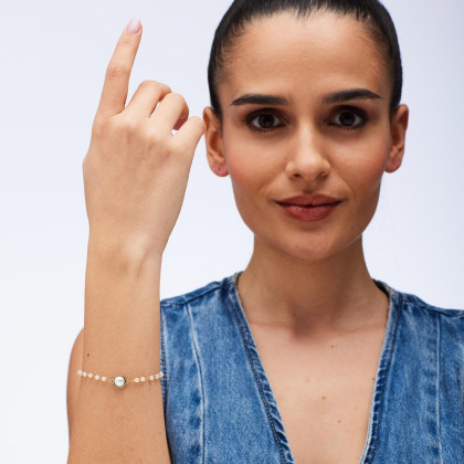 Dámský náramek s perlami Brosway ESSENTIAL BNL136