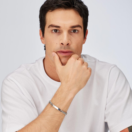 Klasický pánský náramek Brosway Bullet BUL62