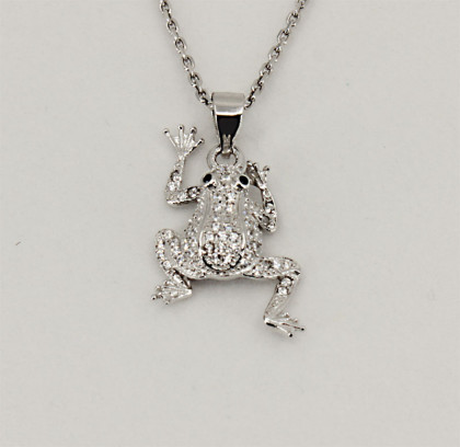 Přívěsek Žába se zirkony 3058540004