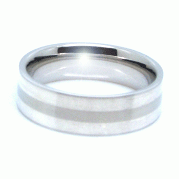 Snubní prsteny chirurgická ocel SET07
