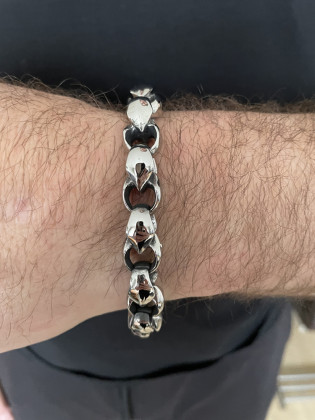 Náramek z chirurgické oceli WJHB636