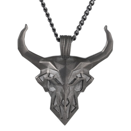 Stylový přívěsek z chirurgické oceli + řetízek PSS1310