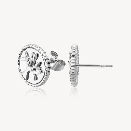 Náušnice z chirurgické oceli Brosway Chakra BHKE144 - Strom života