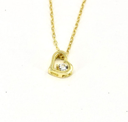 Stříbrný náhrdelník srdíčko 3142940001