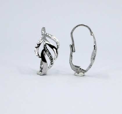 Visací náušnice stříbrné 311871001