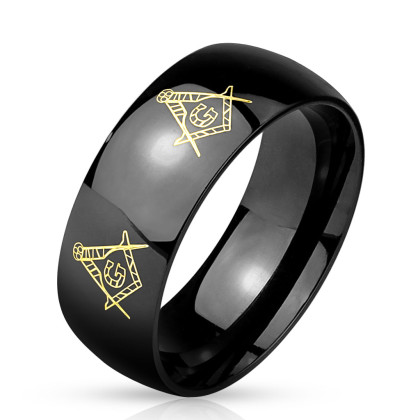 Ocelový prsten 4896