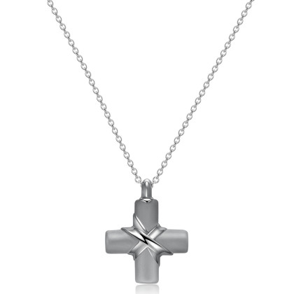 Pánský náhrdelník z chirurgické oceli Brosway Stoneage BOG01