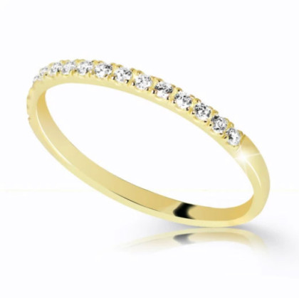 Zlatý briliantový prsten DZ6484-1670-10-X-1