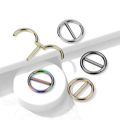Piercing bradavek z chirurgické oceli SEKSH01