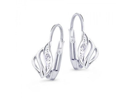 Visací náušnice z bílého zlata DZ8024-55-00-X-2