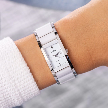 Dámské hodinky na ruku Dugena Quadra Ceramika 446055